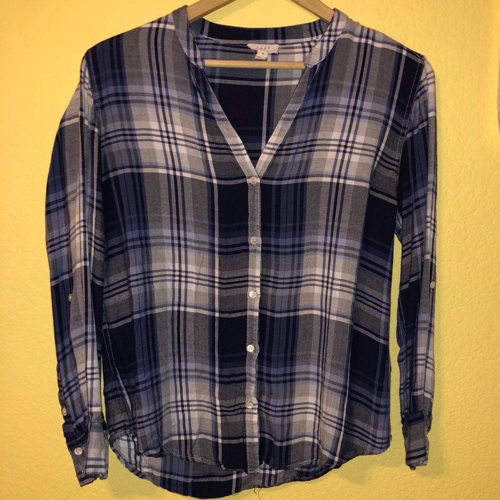 plaid shirt